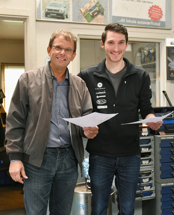 Aftalen er underskrevet, så nu kan Simon Vallentin koncentrere sig om at få sat flere point ind på TER2-kontoen.
(Foto: TER)